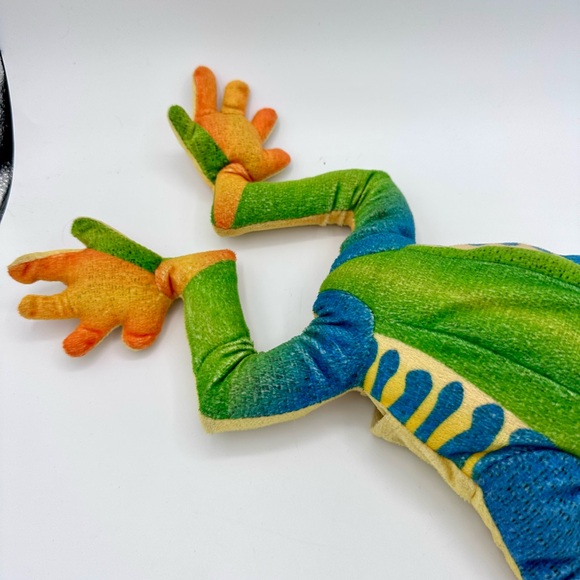 Folkmanis Red Eyed Tree Frog Hand Puppet - Picture 3 of 9